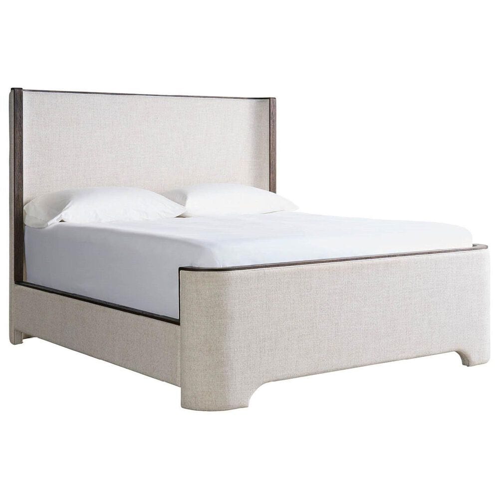 Furniture Worldwide Modern 5-Piece King Panel Bedroom Set in Sable with Outlets and USB Ports, , large