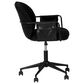 Linon Home Decor Karri Office Chair in Black, , large