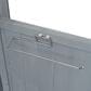 HOMLUX 39" Outdoor Kitchen Island with Stainless Table Top in Grey Blue, , large