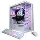 CyberPowerPC Gamer Supreme Gaming Desktop | AMD Ryzen 7 8700F - 32GB RAM - AMD Radeon RX 9060 XT Graphics - 2TB SSD in White, , large