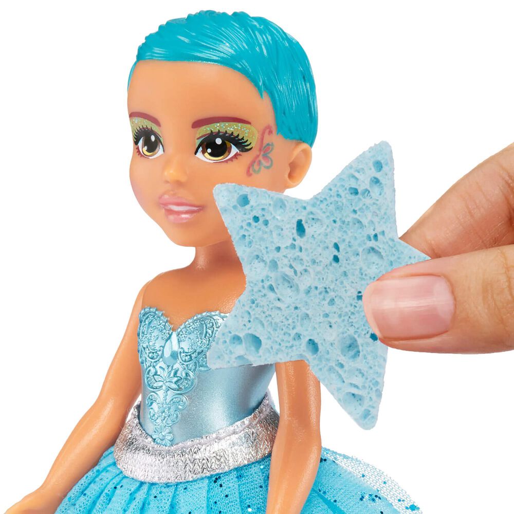 Dream Bella Dream Bella Color Change Surprise Little Fairies - Dream Bella 5.5&quot; Fairy Doll in Teal, , large