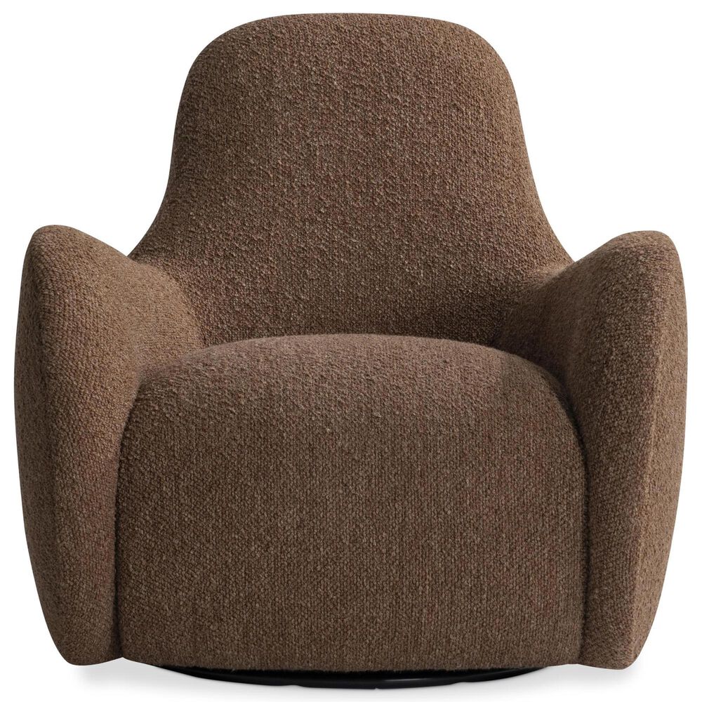 Bernhardt Tucci Swivel Chair in Beige, , large