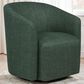 Coaster Mossbrook Swivel Accent Chair in Green, , large