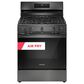 Frigidaire 30" Freestanding Gas Range in Black Stainless Steel, , large