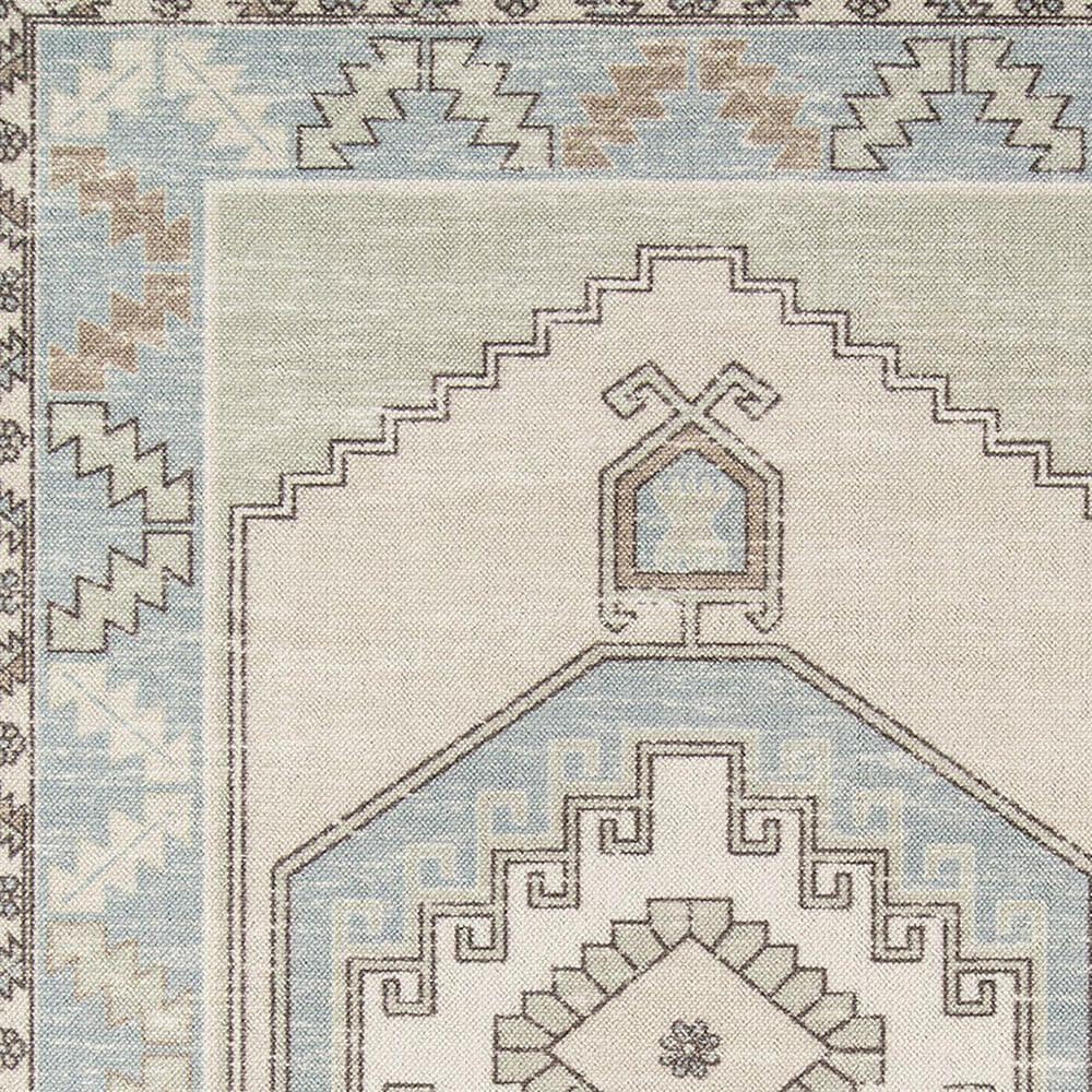Momeni Anatolia ANA-2 3&#39;3&quot; x 5&#39; Light Blue Area Rug, , large