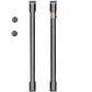 Cafe Handle and Knob Kit for Single Wall Oven in Brushed Black, , large