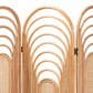 Baxton Studio Golda Natural Rattan Room Divider in Natural Brown, , large