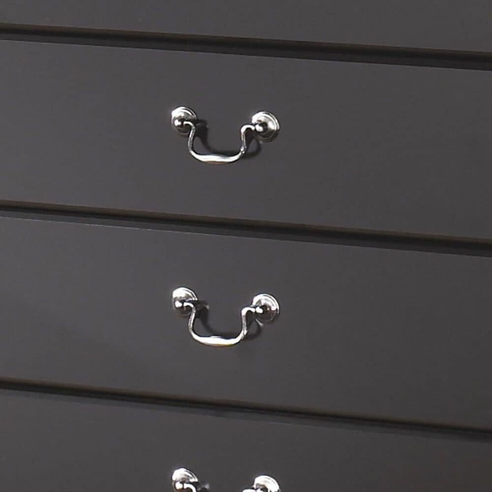 Ashley Huey Vineyard 4 Piece Twin Bedroom Set in Black, , large