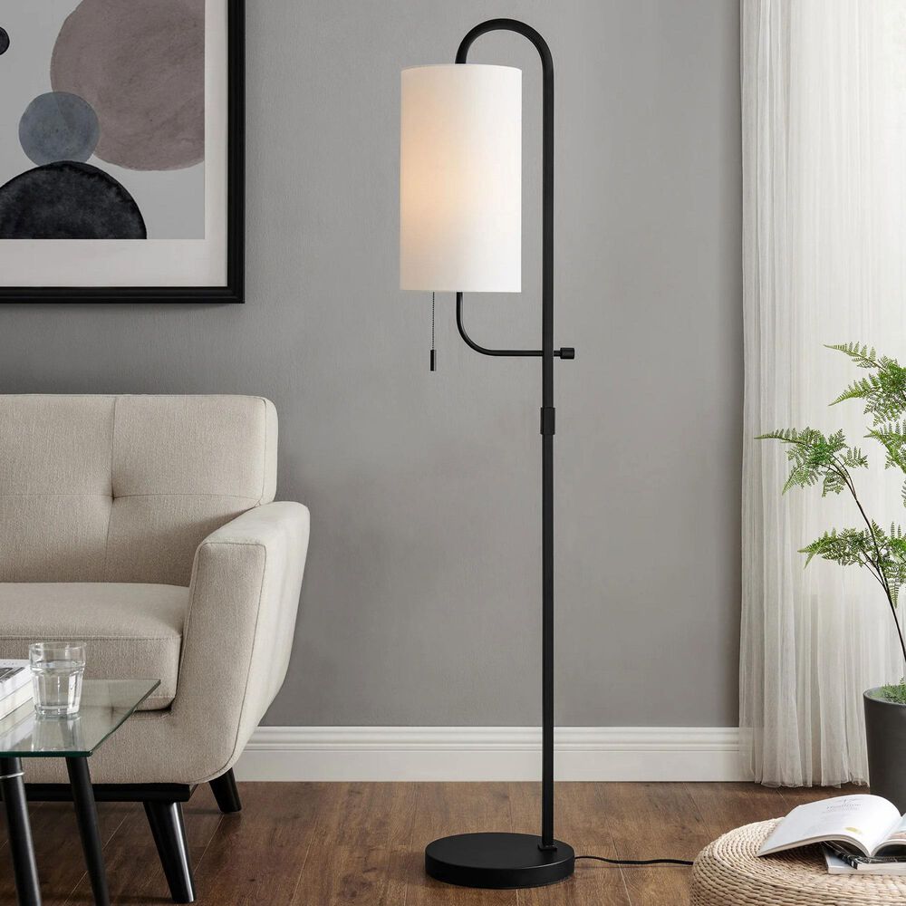Lite Source Xandra Floor Lamp in Black, , large