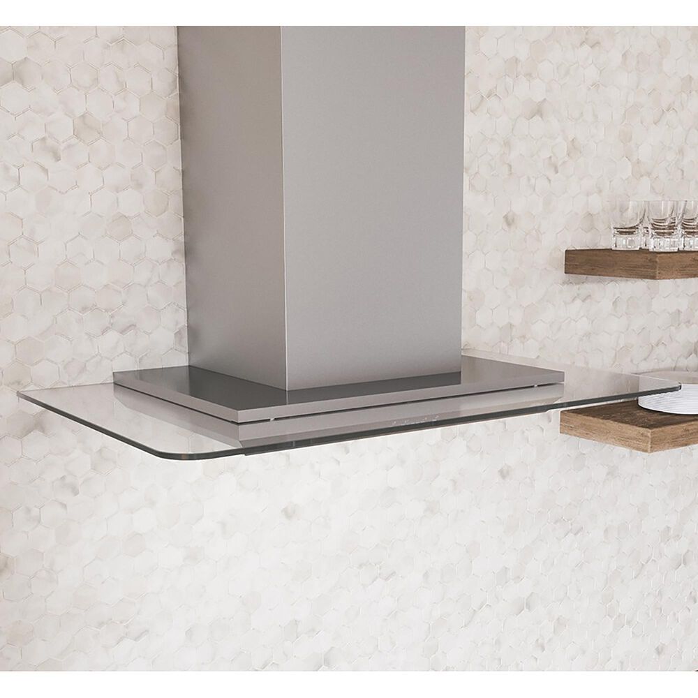 Zephyr Modena 30" Color Changing Wall Mount Chimney Range Hood in Stainless Steel, , large