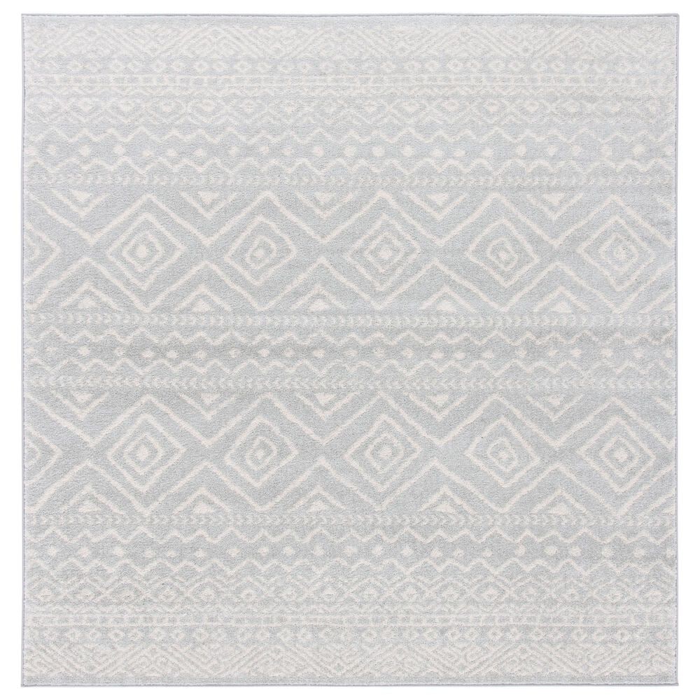 Safavieh Tulum Transitional 6"7" Square Grey Area Rug, , large