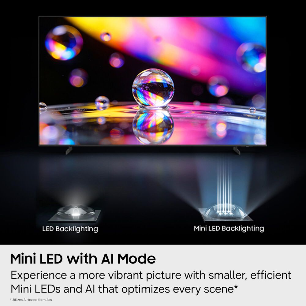Samsung 75" Class M80H Series Mini LED 4K HDR Vision AI in Black - Smart TV (2026), , large