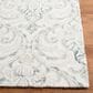 Safavieh Micro-Loop Damask 2"3" x 13" Ivory and Grey Runner, , large