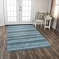 RIZZY Taylor TAY883 8"6" x 11"6" Blue Area Rug, , large