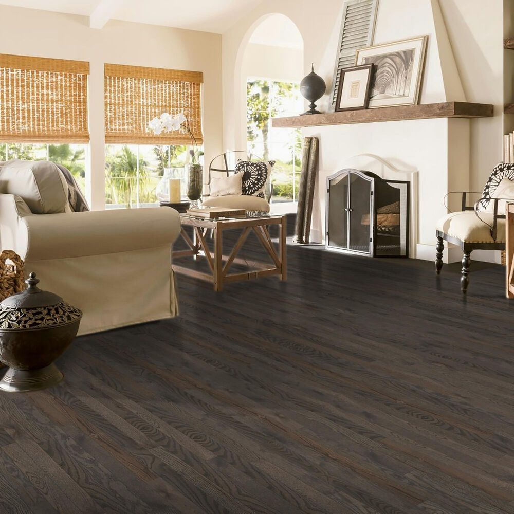 Hartco Prime Harvest Silver Oak Low Gloss Red Oak 2 1/4&quot; Solid Hardwood, , large