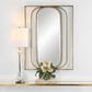 Uttermost Replicate Mirror in Antique Gold, , large