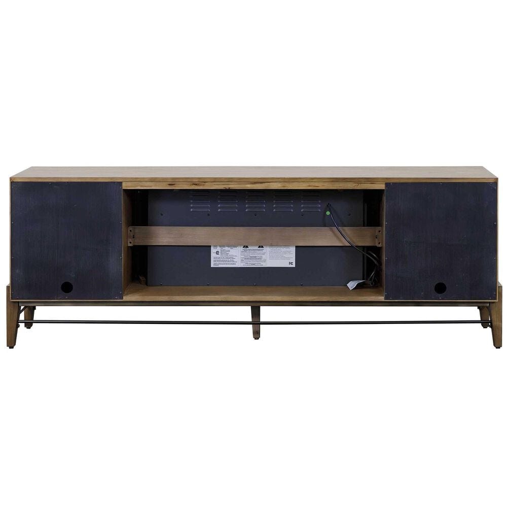 Martin Furniture Delray 82&quot; Fireplace TV Stand, , large