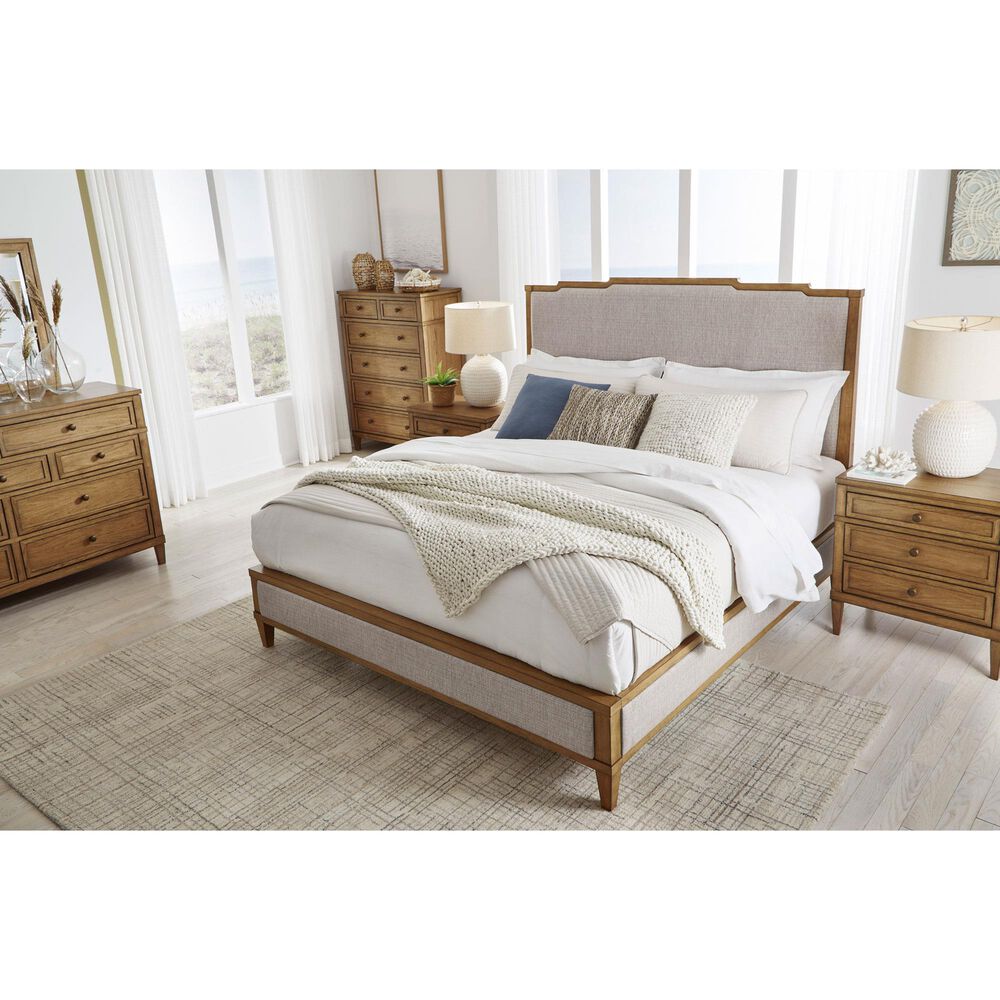 Ashley Sharlance 5-Piece California King Panel Bedroom Set in Light Brown, , large