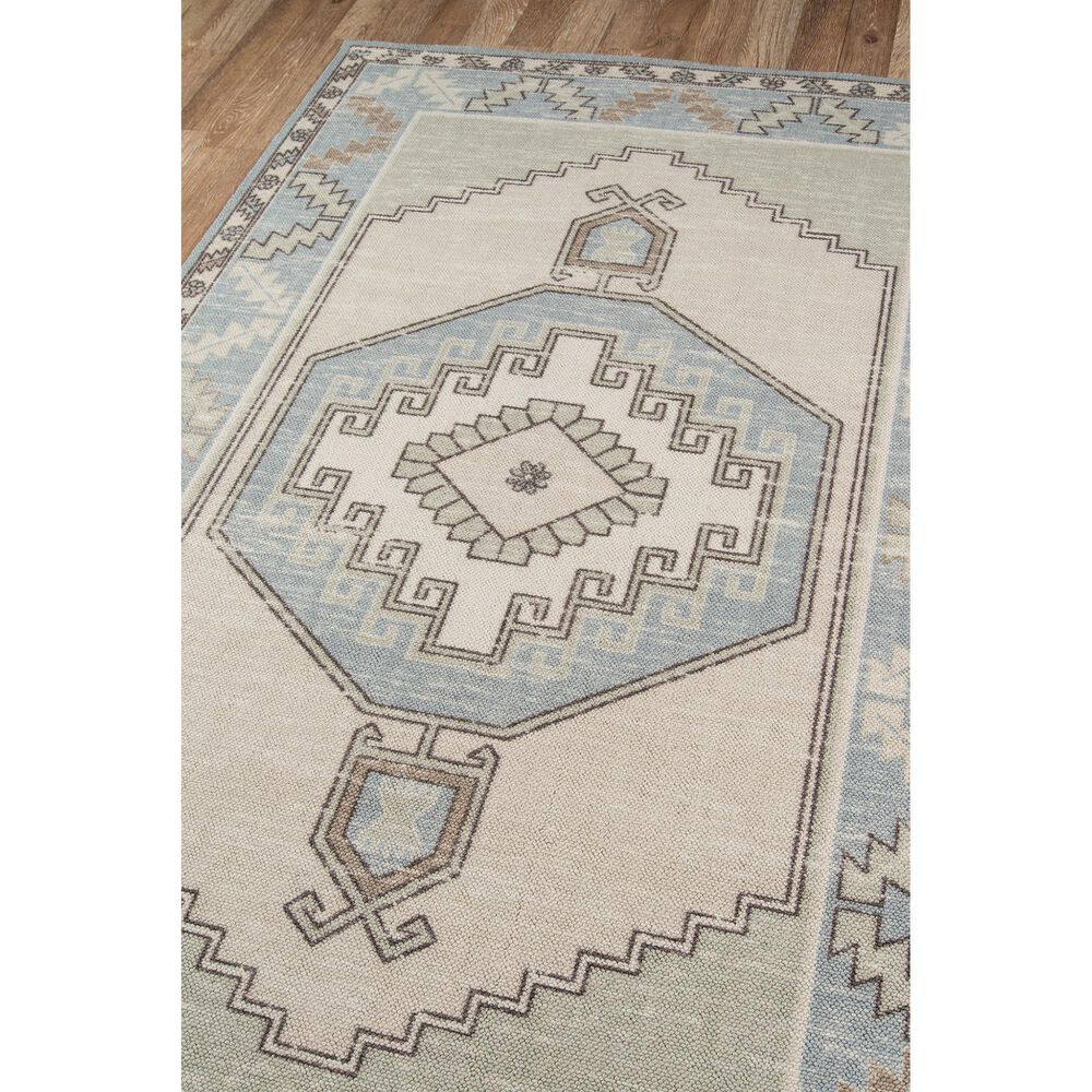 Momeni Anatolia ANA-2 3&#39;3&quot; x 5&#39; Light Blue Area Rug, , large