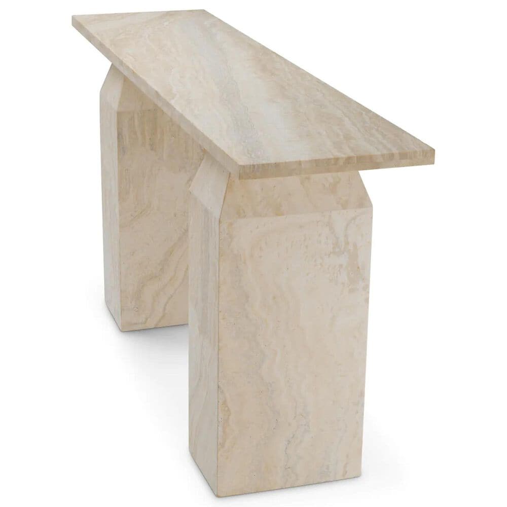 EICHHOLTZ Tarragona Console Table in Travertine, , large