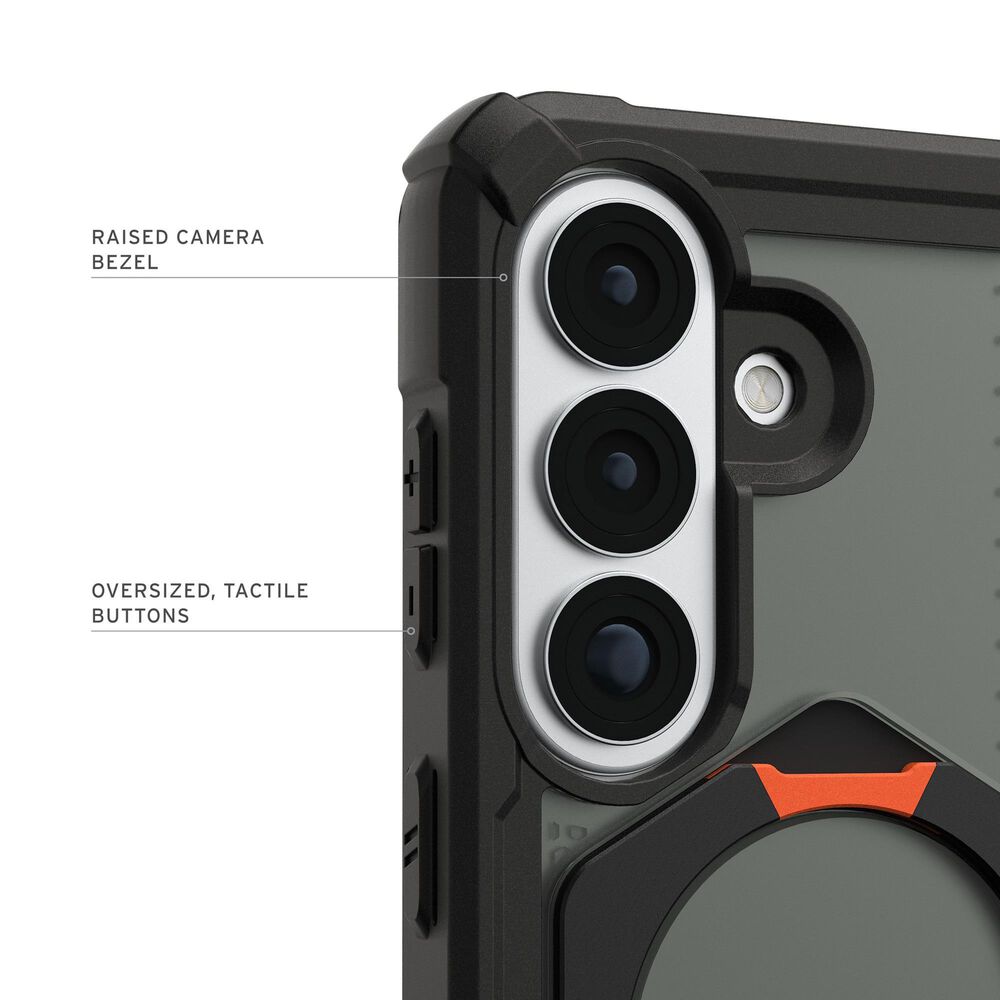 UAG Plasma XTE Case with Magnet for Samsung Galaxy S26 Plus in Black and Orange, , large