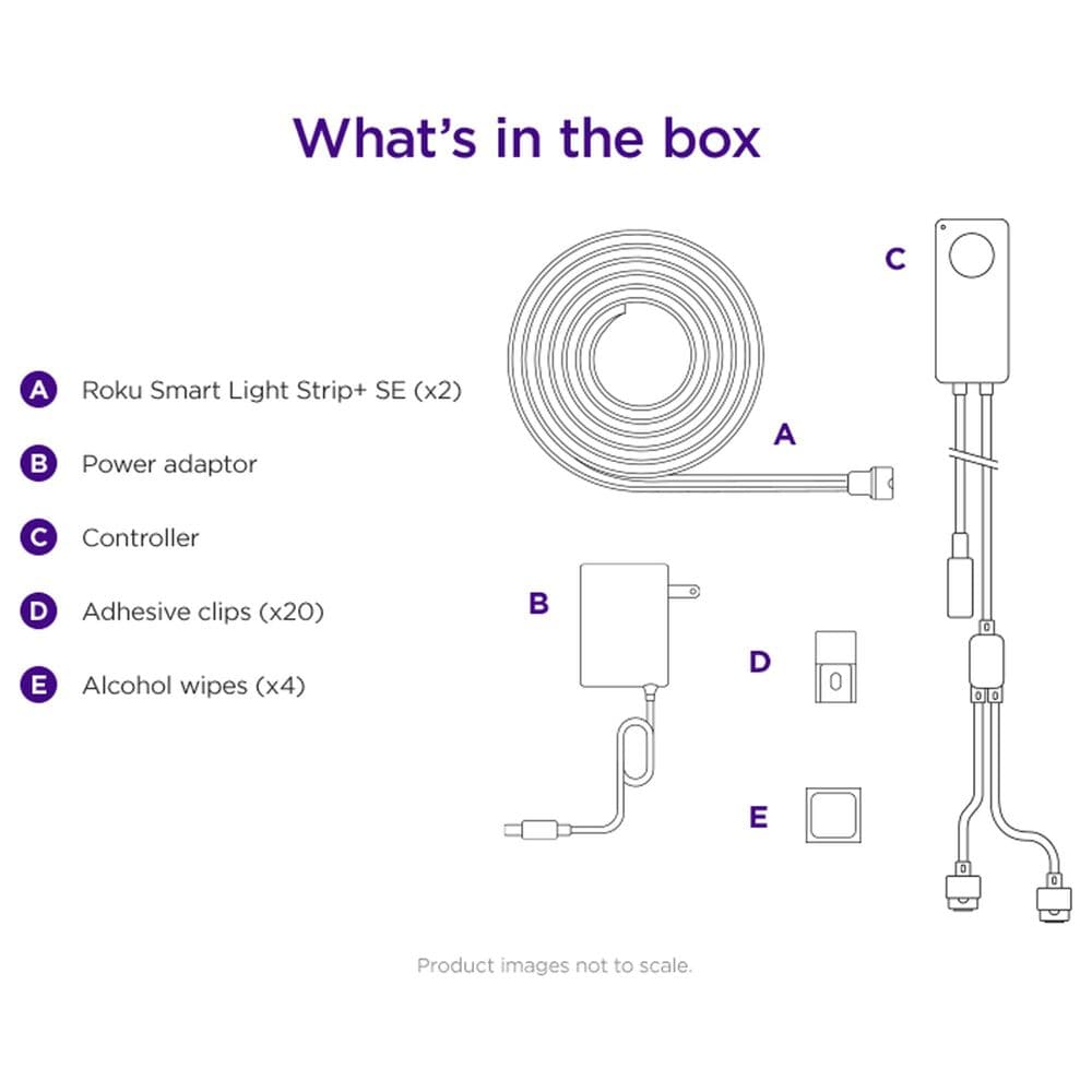 Roku 32 Ft. Smart Light Strip+ SE in Multicolor, , large