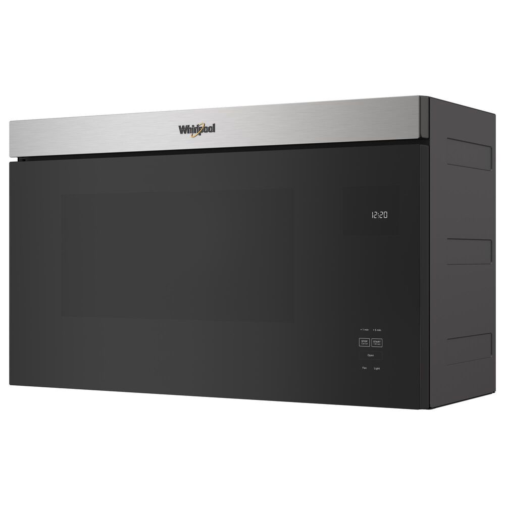 Whirlpool 2-Piece Kitchen Package with 5 Cu. Ft. Slide-in Gas Range and Over-the-Range Microwave in Fingerprint Resistant Stainless Steel, , large
