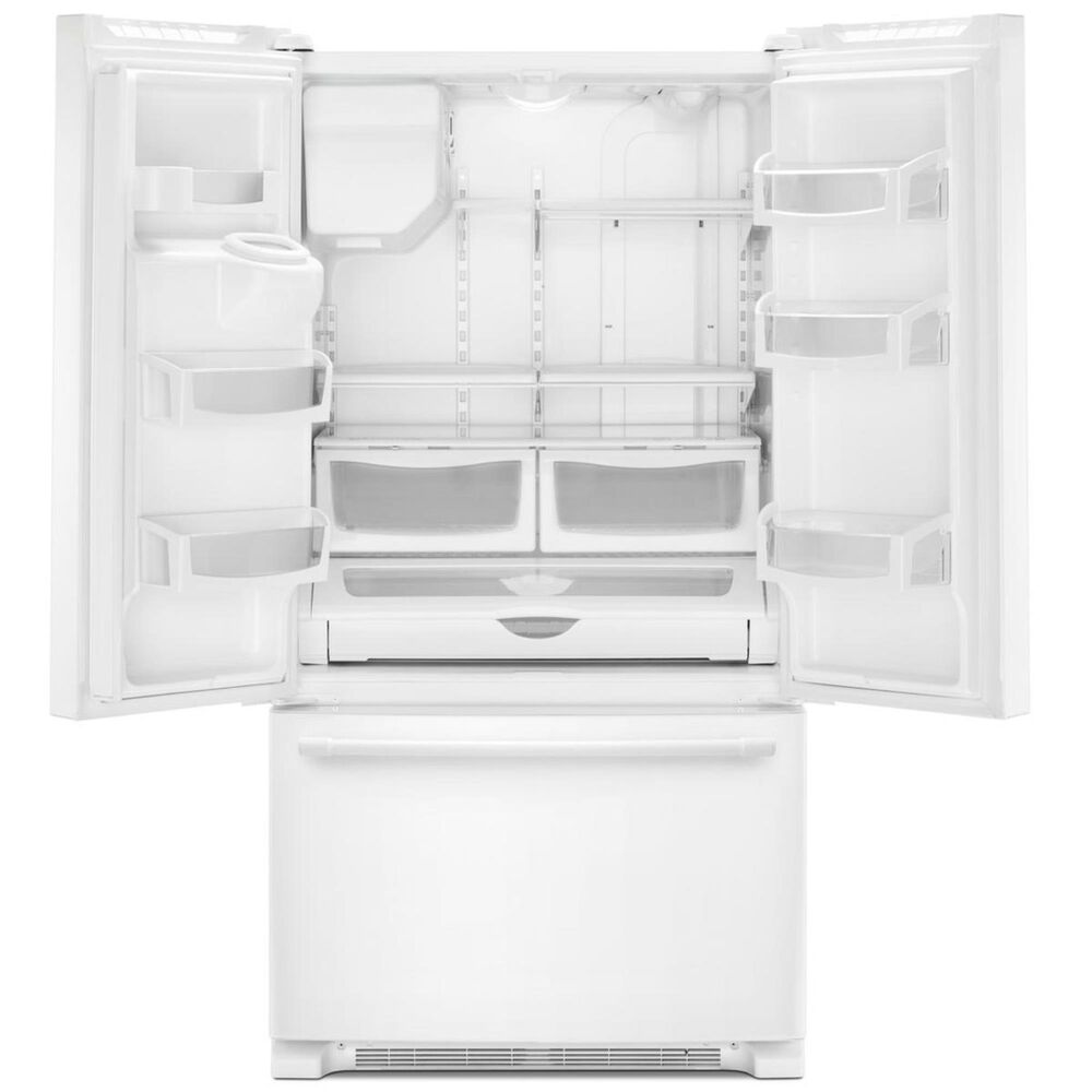 Maytag 25 Cu. Ft. 36-In Wide French Door Refrigerator with PowerCold Feature in White, , large