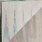 Safavieh Evoke EVK226T 2"2" x 4" Ivory and Turquoise Runner, , large