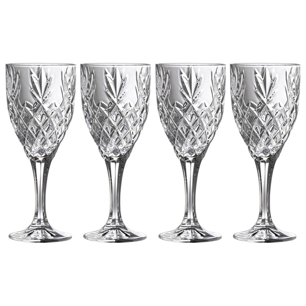 Belleek Pottery Renmore Goblet in Clear (Set of 4), , large