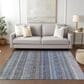 Dalyn Rug Company Burano BU5 5" x 7"6" Blue Indoor/Outdoor Area Rug, , large