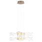 Golden Lighting Vetrina 2-Light Pendant in Light Gold, , large