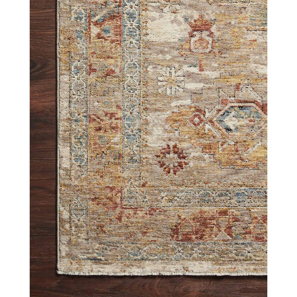 Loloi Gaia 6&#39;6&quot; x 9&#39;10&quot; Gold and Taupe Area Rug, , large