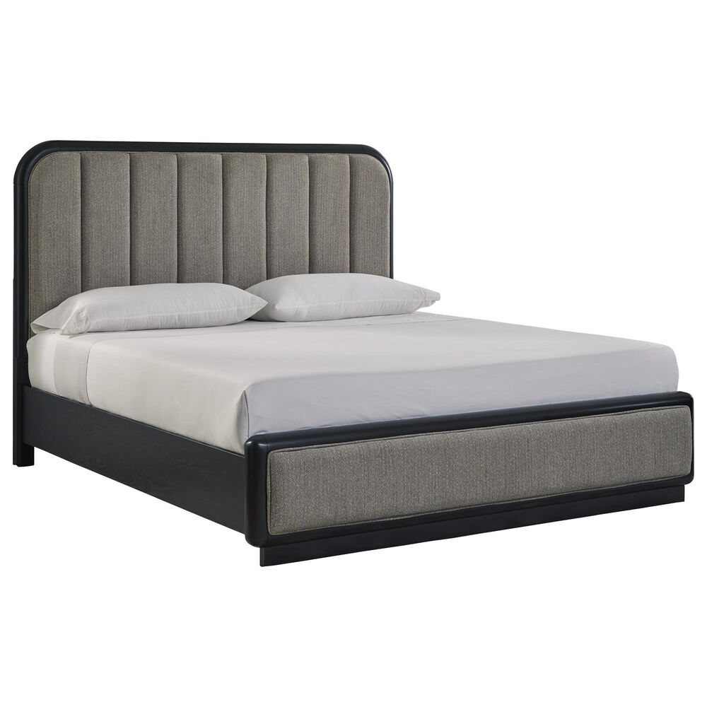 Millenium Rowanbeck King Bed and Two Nightstands in Black, , large