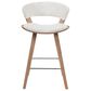 Armen Living Jagger Counter Height Stool in Walnut, , large