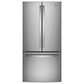 GE Appliances 18.6 Cu. Ft. Counter-Depth French-Door Refrigerator in Fingerprint Resistant Stainless Steel, , large