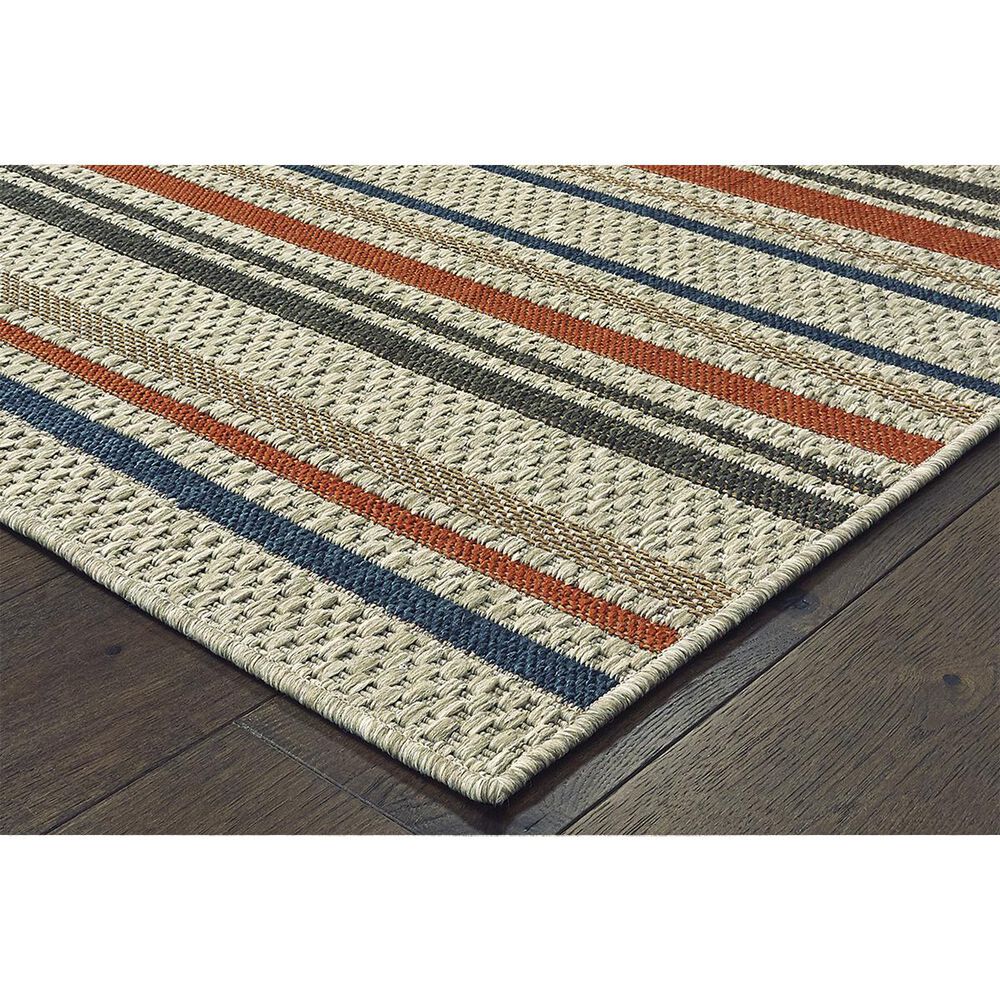Oriental Weavers Latitude 602W 5&#39;3&quot; x 7&#39;3&quot; Grey Area Rug, , large