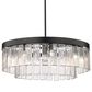 Golden Lighting Ciara 9-Light Chandelier in Matte Black, , large