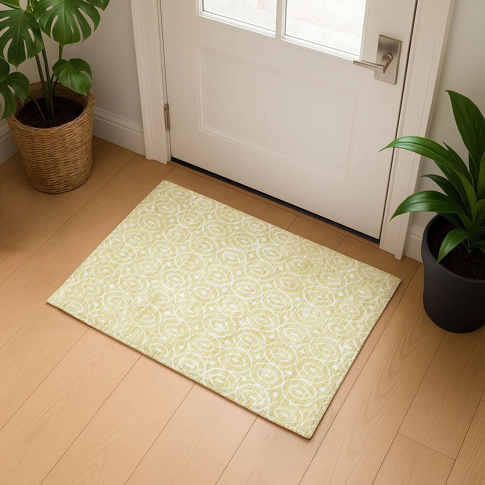 Dalyn Rug Company The Reserve TR12 Wheat 1&#39;8&quot; x 2&#39;6&quot; Indoor/Outdoor Area Rug, , large