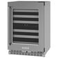 KitchenAid 24" Undercounter Wine Cellar with Right Hinge, Metal-Front Racks in Stainless Steel, , large