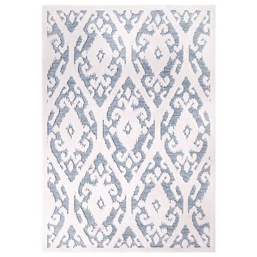 Orian Nouvelle Boucle Toscana 5"2" x 7"6" Natural Neptune Area Rug, , large