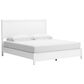 Ashley Binterglen 4-Piece King Panel Bedroom Set in White, , large