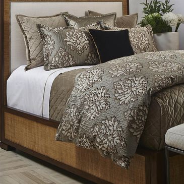 Ann Gish 3-Piece Queen Coverlet Set in Velvet Taupe, , large