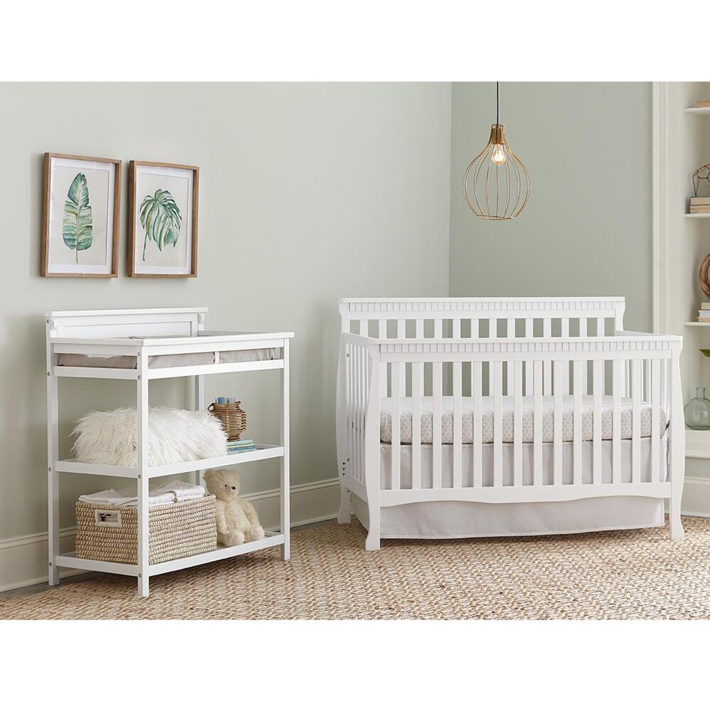 Eastern Shore Emery 2 Piece Nursery Set in White, , large