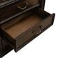 Belle Furnishings Provence Park 4-Piece Queen Upholstered Shelter Bedroom Set in Chateau Brown, , large