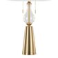 Grandview Gallery Rook Table Lamp in Gold and Clear, , large