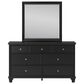 Ashley Lanolee 3-Piece Twin Bedroom Set in Black, , large