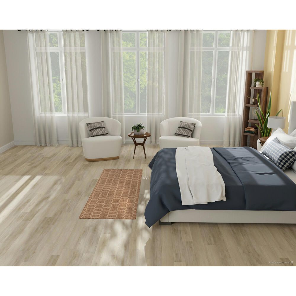 Nourison Twist Reversible 2&#39; x 6&#39; Natural Indoor/Outdoor Runner, , large