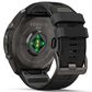 Garmin fenix 9 Pro inReach Smartwatch 51mm Carbon Gray DLC Titanium with Black and Pebble Gray Silicone Band, , large
