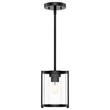 Hunter Astwood 1-Light Mini Pendant in Matte Black, , large